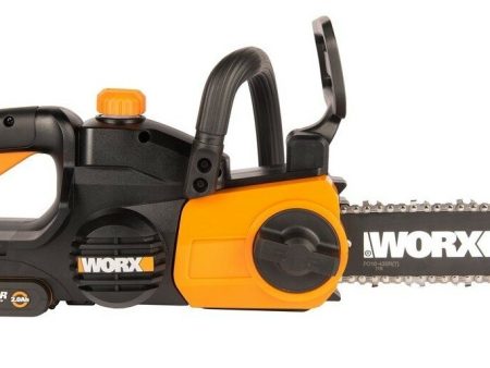 Обзор: Пила цепная аккумуляторная WORX WG322E, 25 см, 20 В, АКБ 2 А*ч, ЗУ 0,4 А, коробка