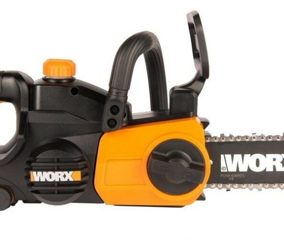 Обзор: Пила цепная аккумуляторная WORX WG322E, 25 см, 20 В, АКБ 2 А*ч, ЗУ 0,4 А, коробка