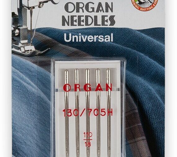 Обзор: Иглы для быт. шв. машин “ORGAN” универсальные 5 шт 5105110BL №110