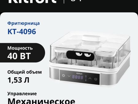 Обзор: Йогуртница Kitfort KT-4096
