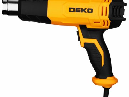 Обзор: Фен технический Deko HG-2200, желтый/черный