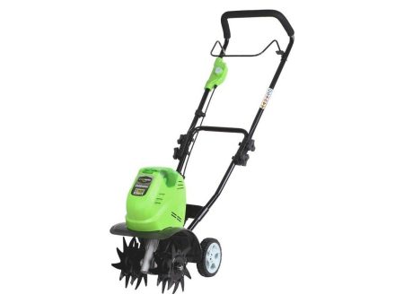Обзор: Культиватор аккумуляторный GREENWORKS G40TLK4 (27087VB) C АКБ 4АЧ И ЗУ