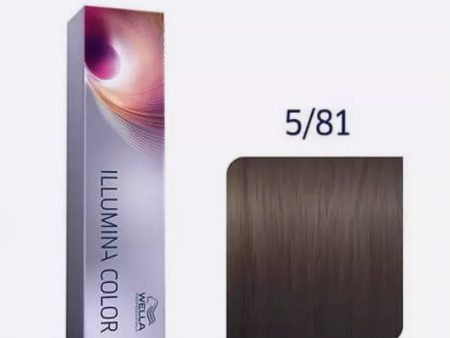 Обзор: Wella Professionals Illumina Color 5/81 Светло коричневый жемчужно-пепельный