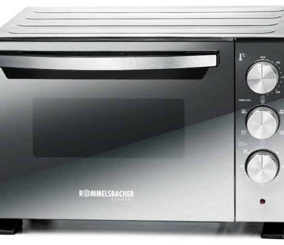 Обзор: Мини печь Rommelsbacher BGS 1400, 6 режимов, таймер на 60 минут