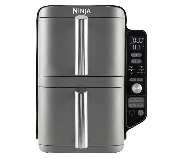 Обзор: Ninja Double Stack XL Air Fryer 9.5L | SL400EU, двойная корзина с антипригарным покрытием