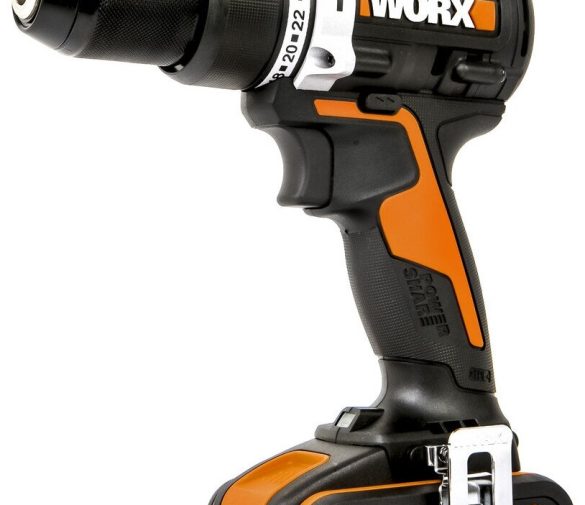 Обзор: Дрель-шуруповерт ударная аккумуляторная WORX WX352.1, 60Нм, 20В, бесщеточная, 4Ач x2, ЗУ 2А, кейс