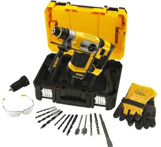 Обзор: Перфоратор DeWALT D25417KT, SDS-plus, 1000 Вт