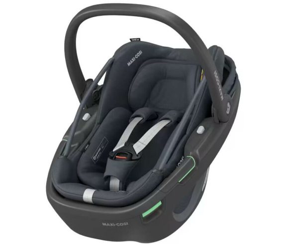 Обзор: Maxi-Cosi Coral 360, автолюлька до 1 года гр.0 (0-13 кг), цвет Essential Graphite