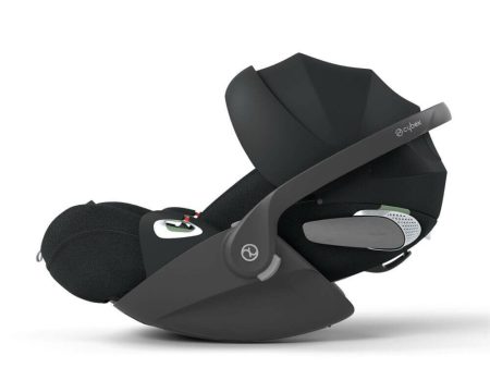 Обзор: Cybex Cloud T i-Size, автолюлька до 1 года гр.0 (0-13 кг), цвет Sepia Black PLUS
