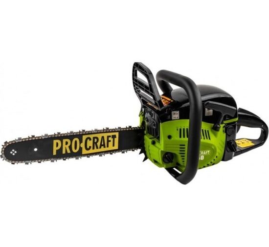 Обзор: Бензопила ручная Procraft K450 (две шины, две цепи,45/40)