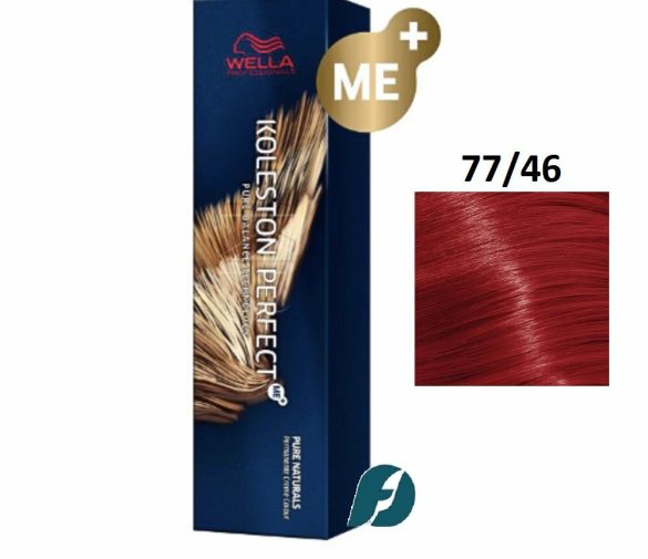 Обзор: Wella Professionals Koleston Perfect ME+ 77/46 Краска для волос – Пурпурная муза, 60мл