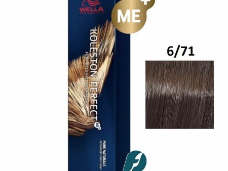 Обзор: Wella Professionals Koleston Perfect ME+ 6/71 Краска для волос – Королевский соболь, 60мл