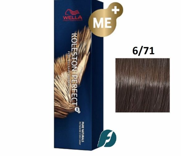 Обзор: Wella Professionals Koleston Perfect ME+ 6/71 Краска для волос – Королевский соболь, 60мл