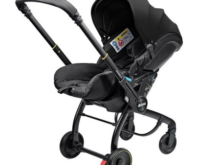 Обзор: Doona X, коляска-автокресло до 1 года гр.0 (0-13 кг), цвет Nitro Black