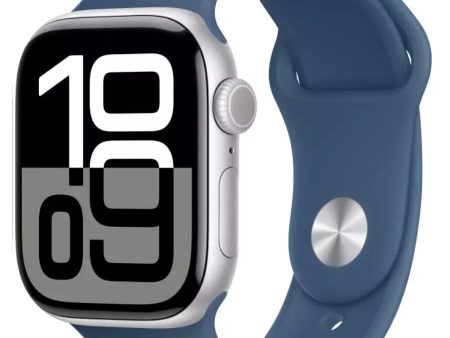 Обзор: Apple Watch Series 10 46mm Silver Aluminum Case with Sport Band M/L