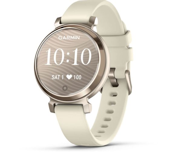 Обзор: Часы Garmin Lily 2 с безелем цвета кремовое золото, силиконовый ремешок цвета кокоса (010-02839-00)