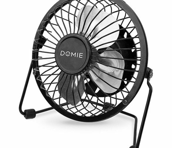 Обзор: Вентилятор Domie 60-0225, настольный, питание от USB, мощность 2,5 Вт