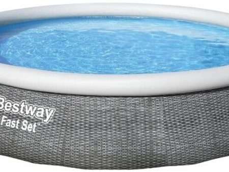 Обзор: BESTWAY 57376 Бассейн с набором 396*84см