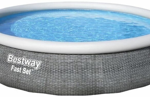 Обзор: BESTWAY 57376 Бассейн с набором 396*84см