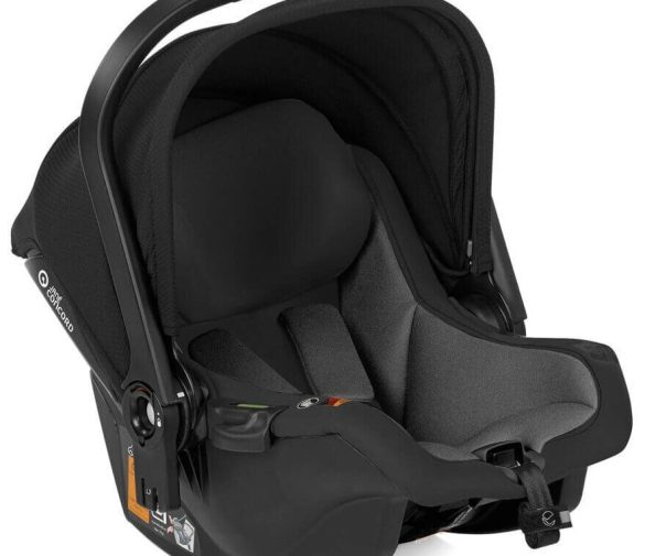 Обзор: JANE Concord Koos i-Size R1, автолюлька до 1 года гр.0 (0-13 кг), цвет Cold Black