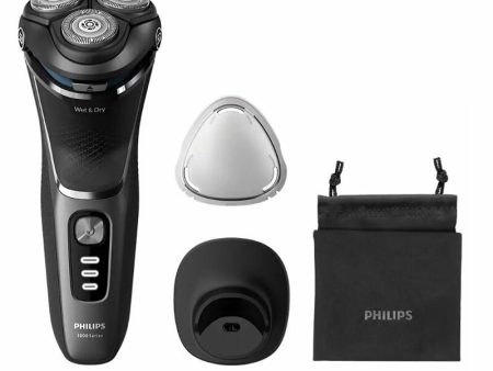 Обзор: Бритва роторная Philips S3343/13 реж. эл:3 питан: аккум. черный