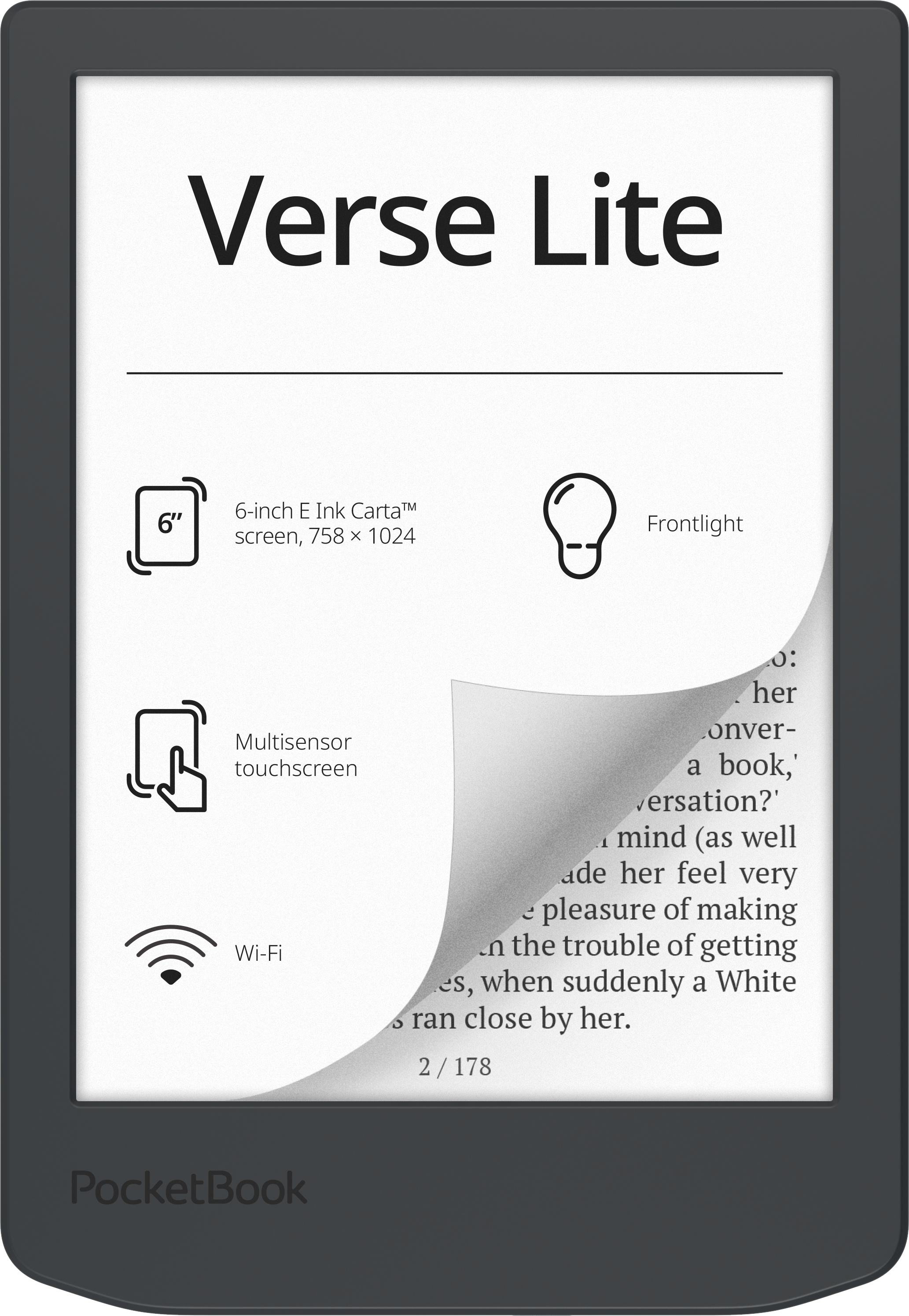 Электронная книга PocketBook 619 Verse Lite