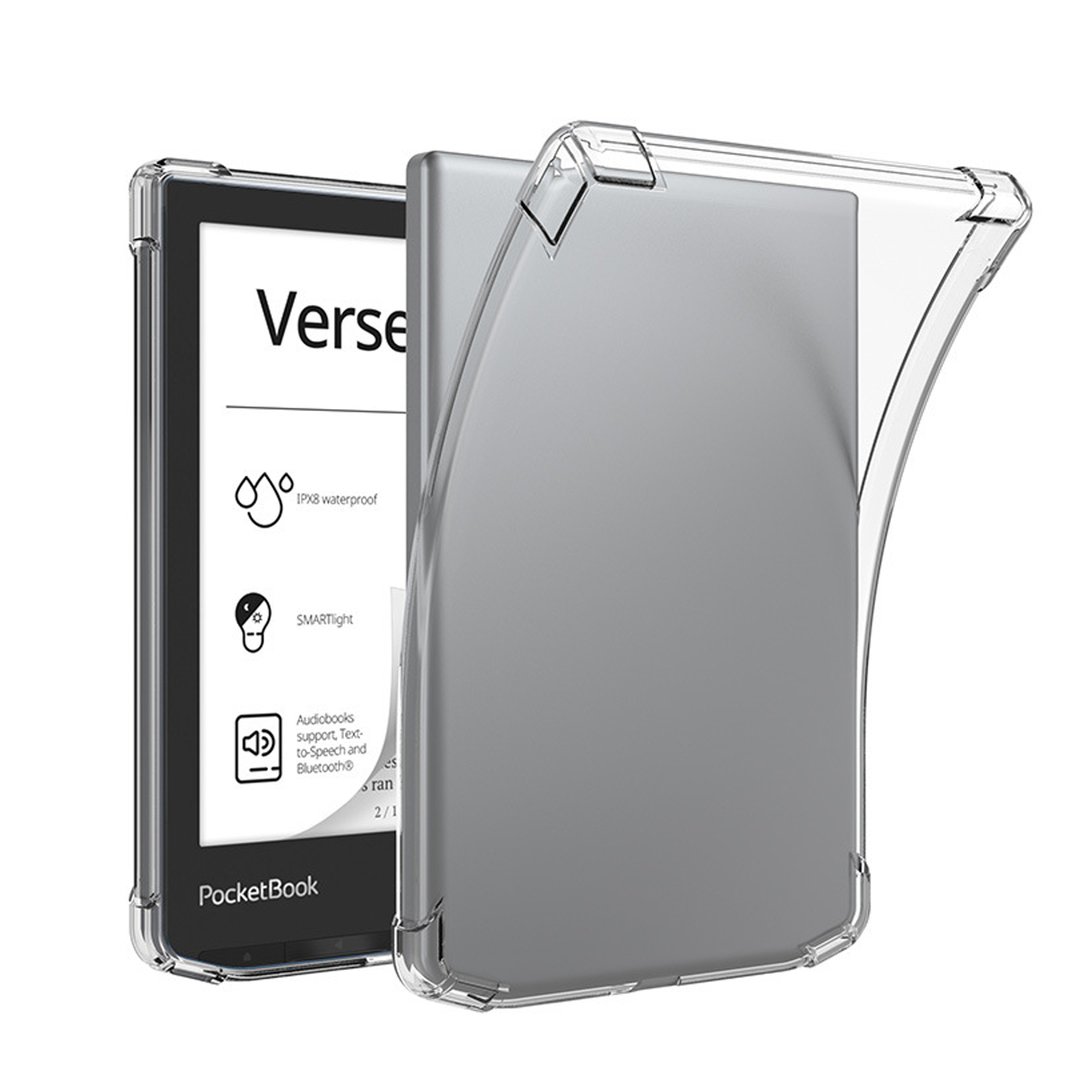 Чехол прозрачный для PocketBook Clear 634 Verse Pro / 629 Verse