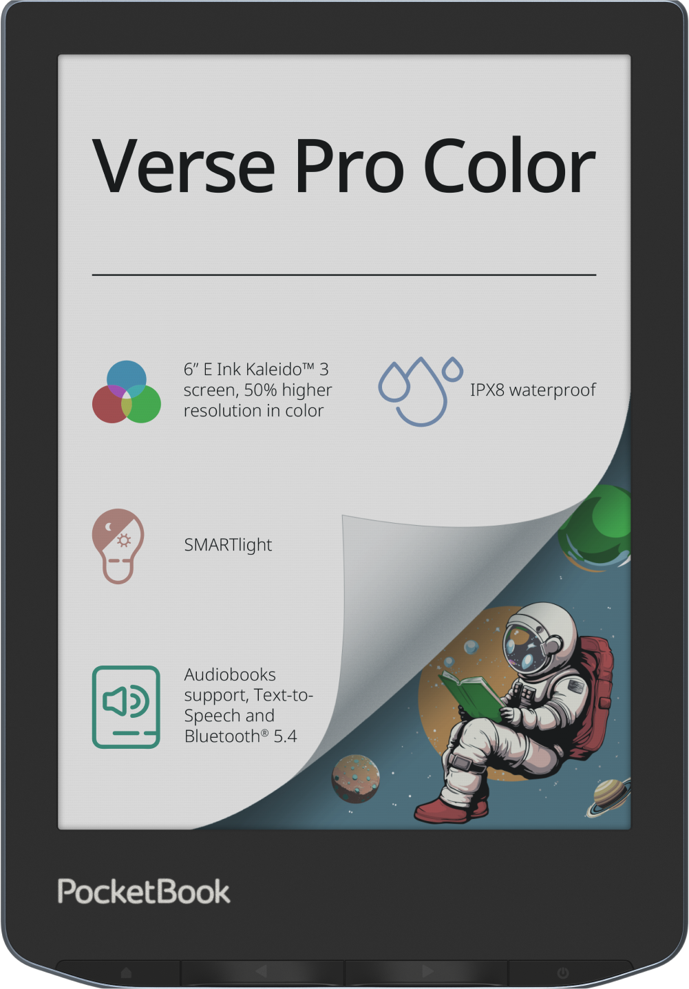 Электронная книга PocketBook 634 Verse Pro Color