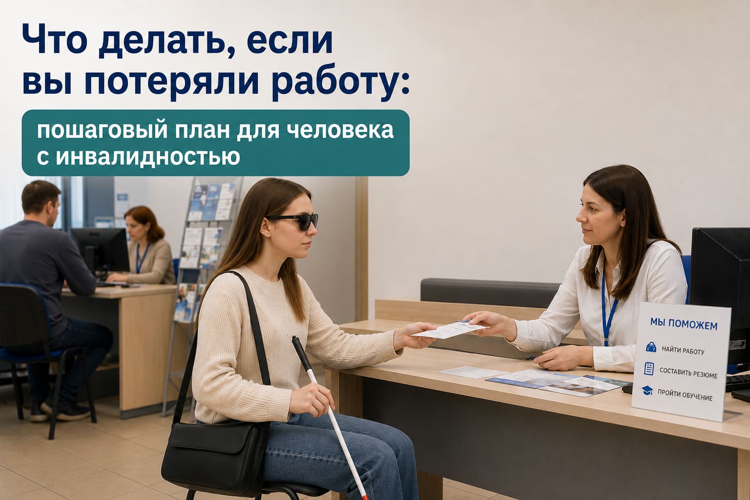 Что делать, если вы потеряли работу: пошаговый план для человека с инвалидностью