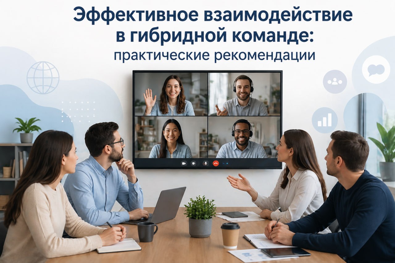 Эффективное взаимодействие в гибридной команде: практические рекомендации