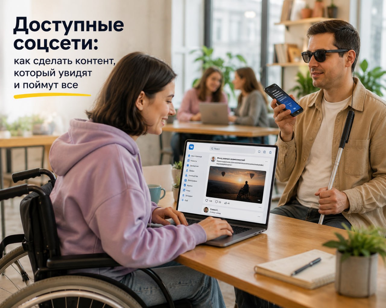 Доступные соцсети: как сделать контент, который увидят и поймут все