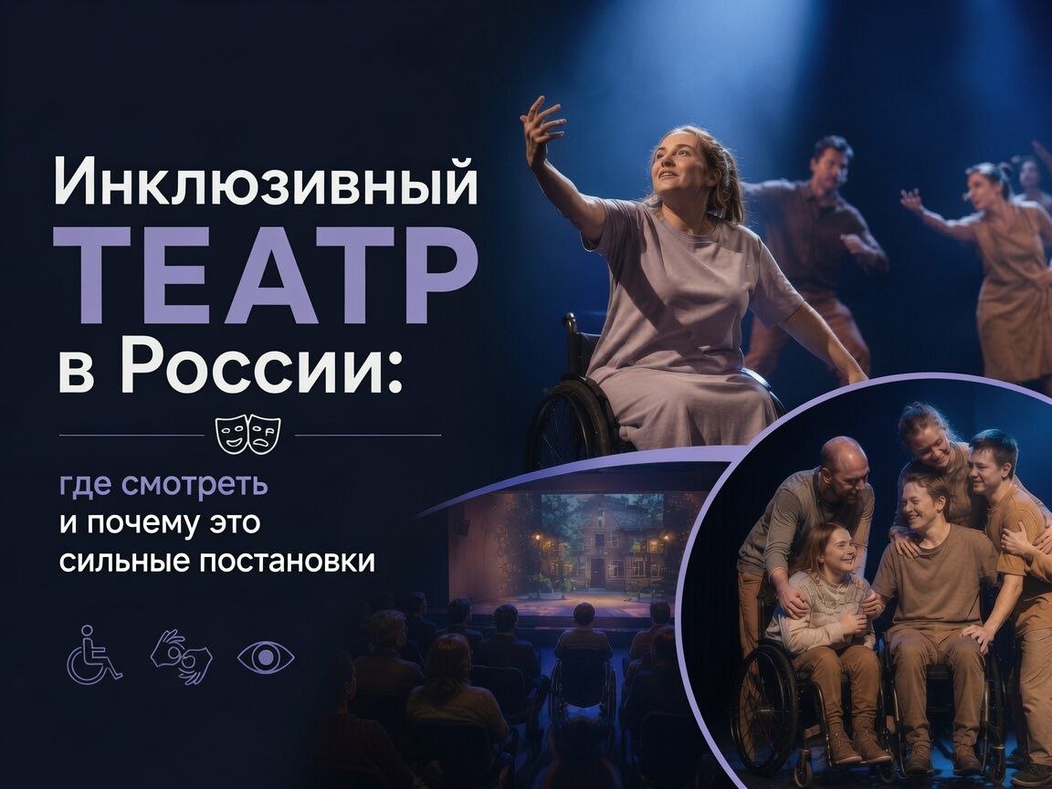 Инклюзивный театр в России: где смотреть и почему это сильные постановки?