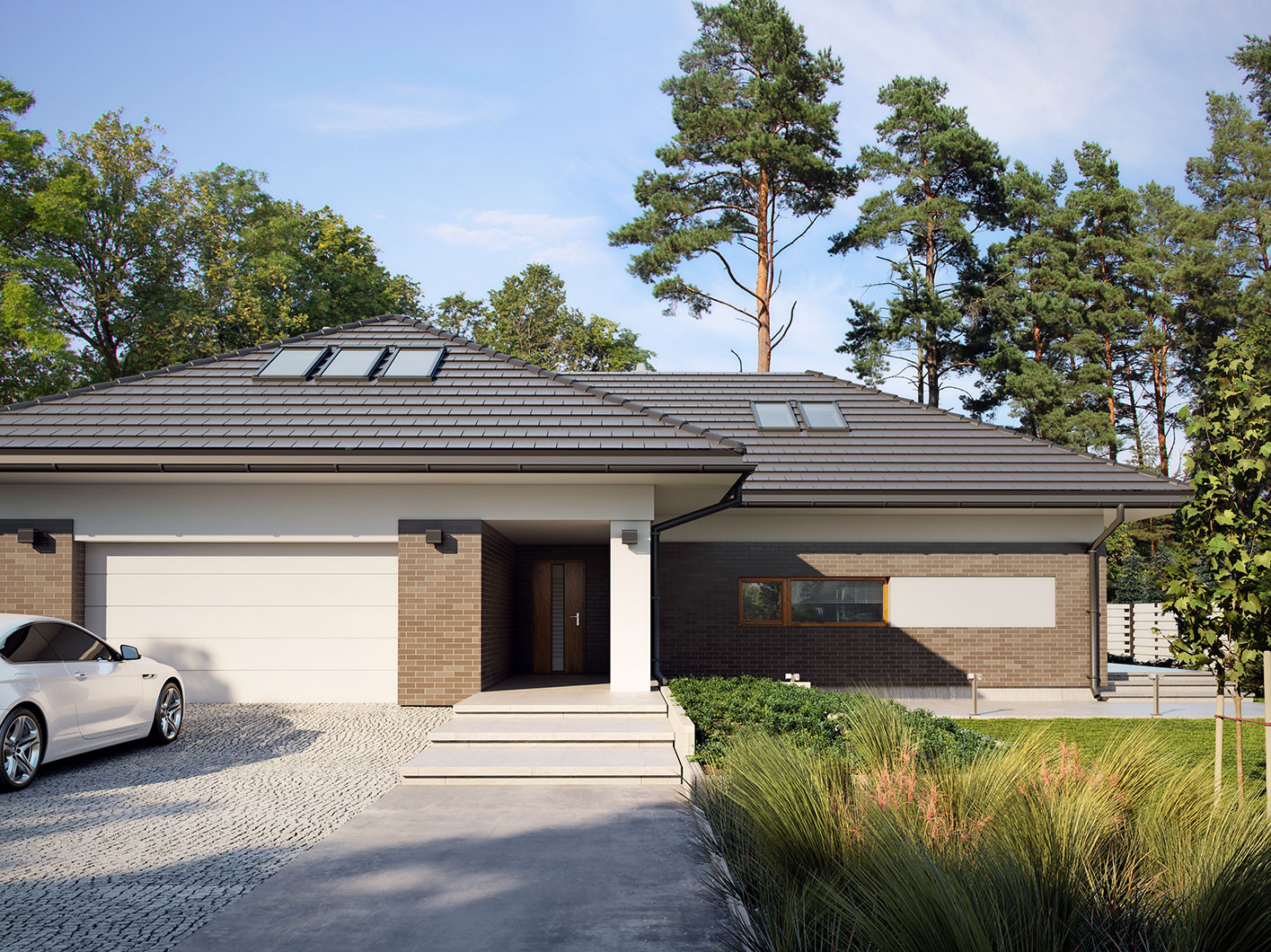 Проект двухэтажного дома из газобетона Arteo 4 — фото 1