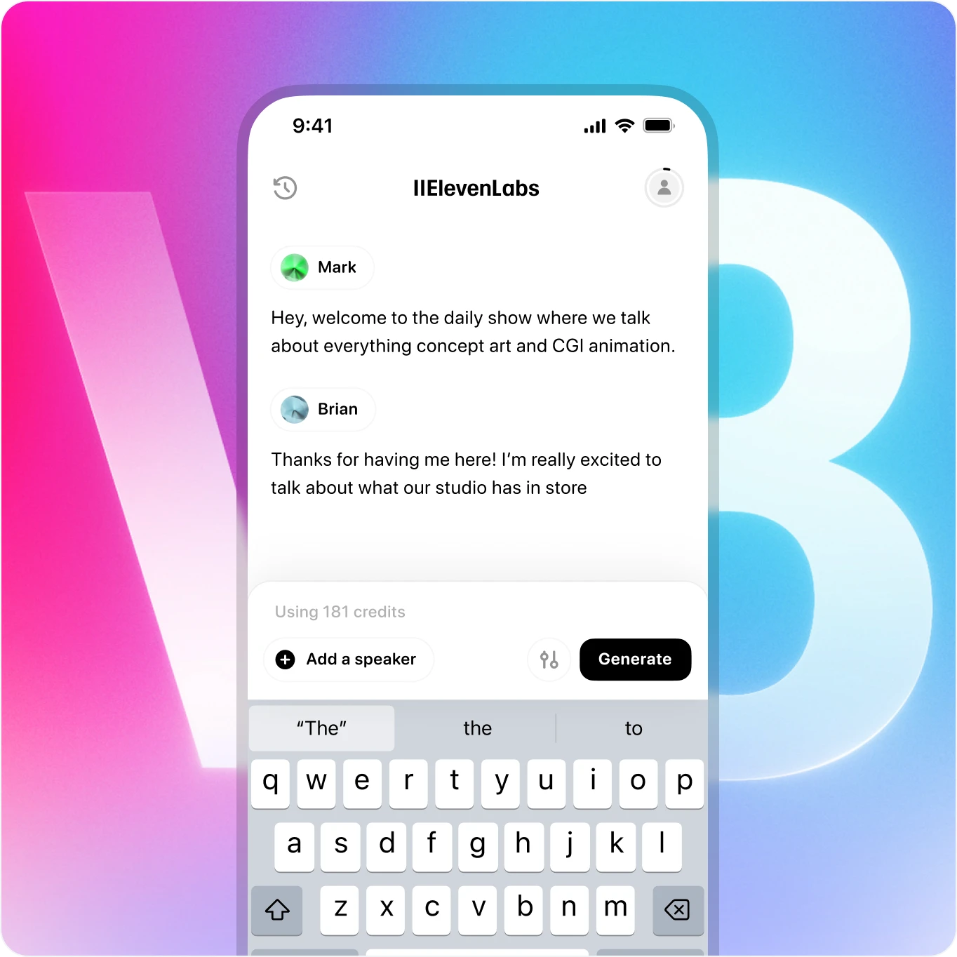 Визуализация ElevenLabs v3