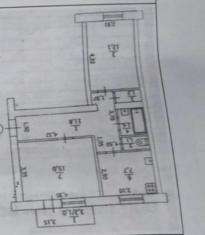 3-комнатная квартира, 87 м², ул. Новопромышленная, Луганск — фото объявления Луганск