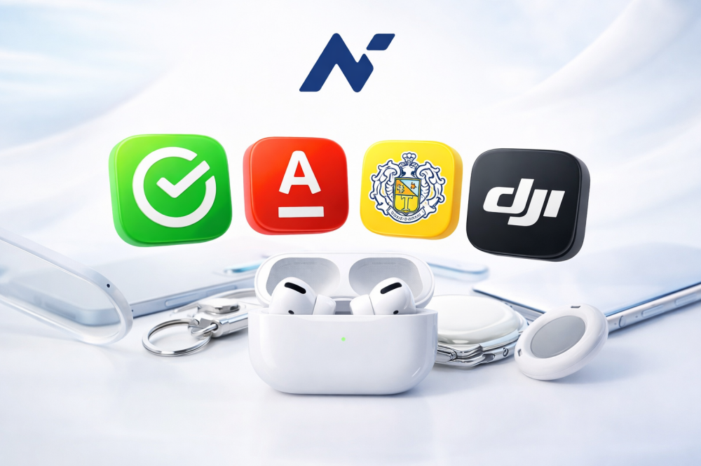 Вернём приложения - подберем аксессуары на белом фоне Nice Case