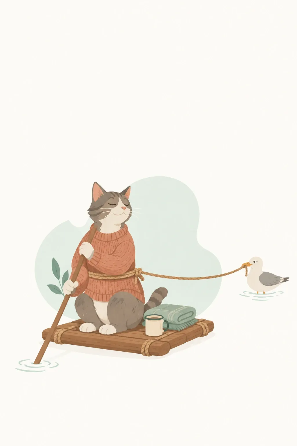 Кот-островок