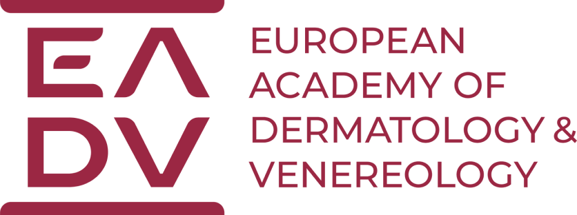 Логотип European Academy of Dermatology and Venereology