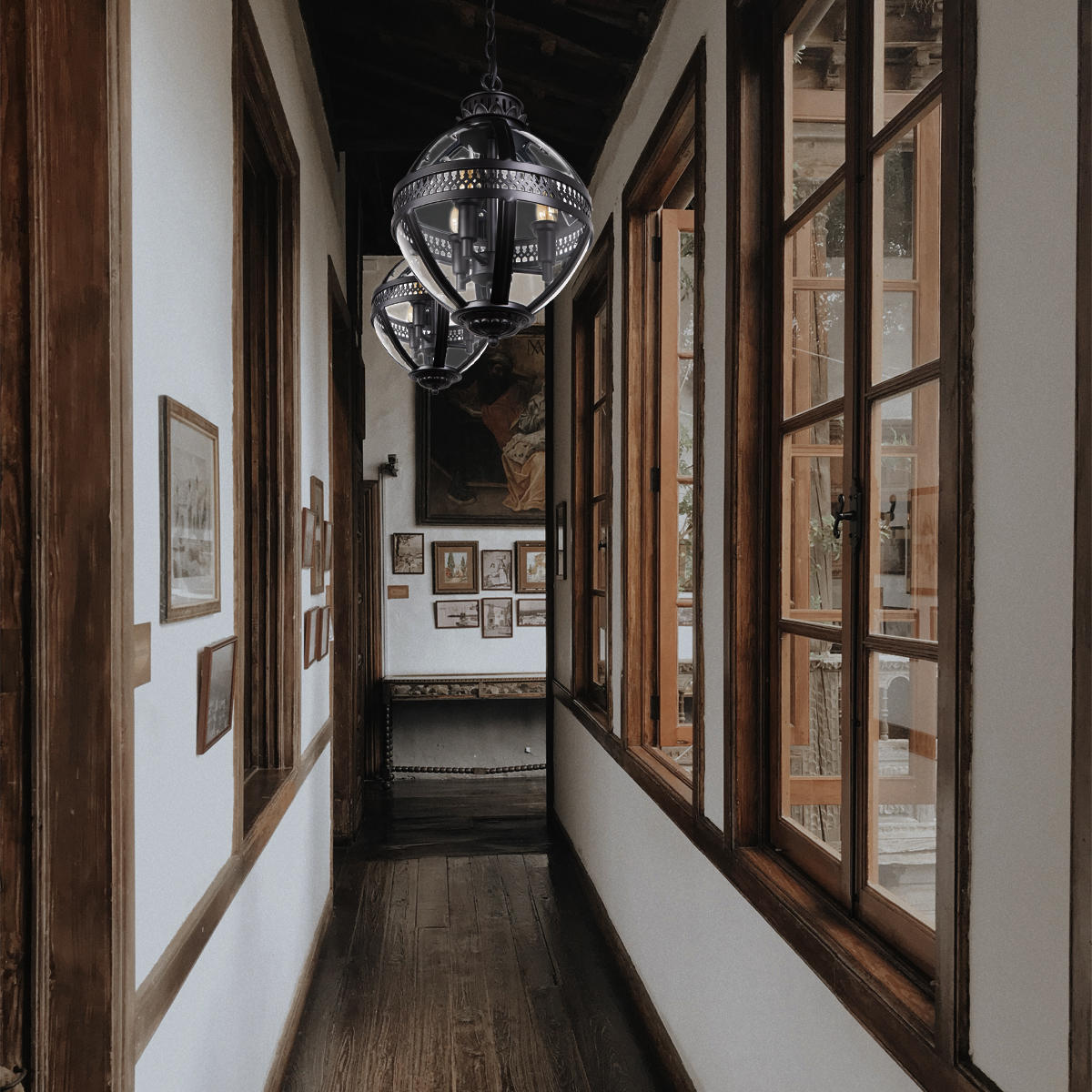 Подвесной светильник LOFT IT Lantern residential Loft3043-Bl