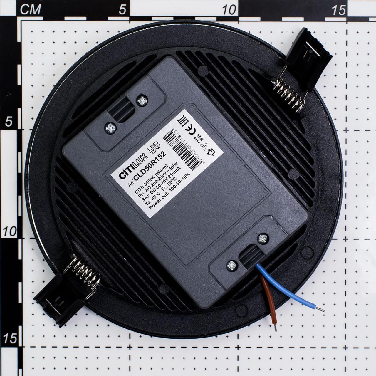 Встраиваемый светодиодный светильник Citilux Омега CLD50R152