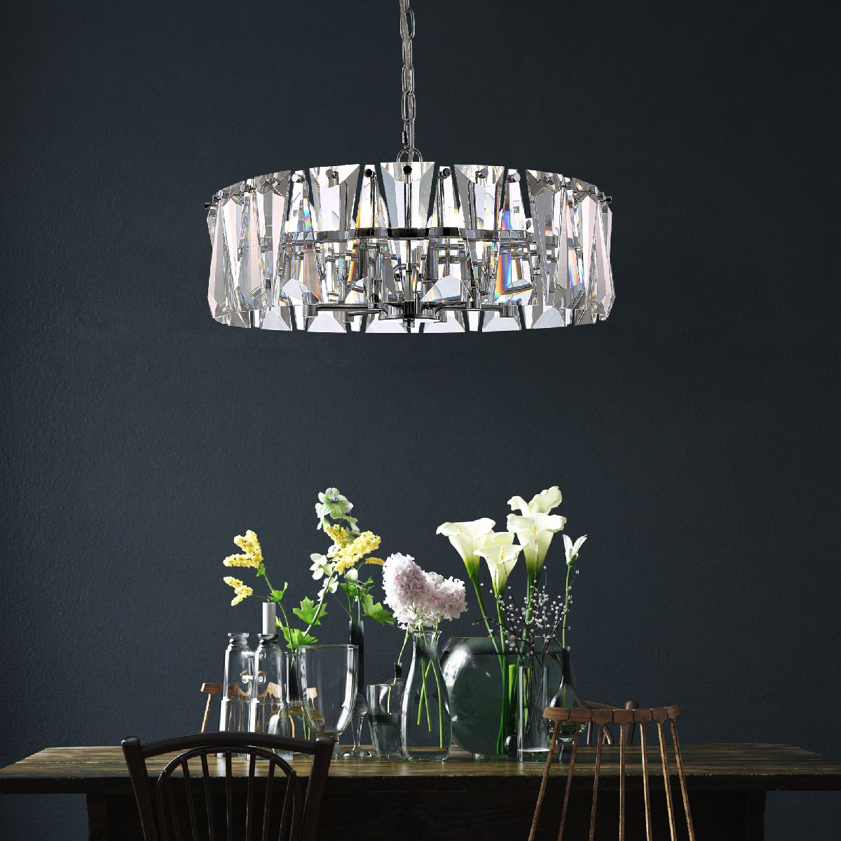 Подвесная люстра Maytoni Puntes MOD043PL-06CH