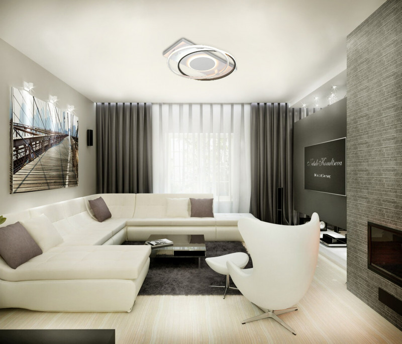 Потолочная люстра Natali Kovaltseva HIGH-TECH LED LAMPS 82003
