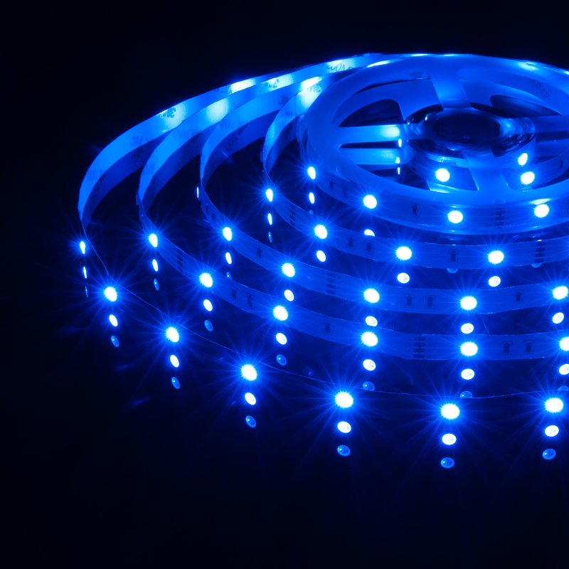 Светодиодная лента Elektrostandard 12V 7,2W 30Led 5050 IP20 RGB, 5м 4690389040160
