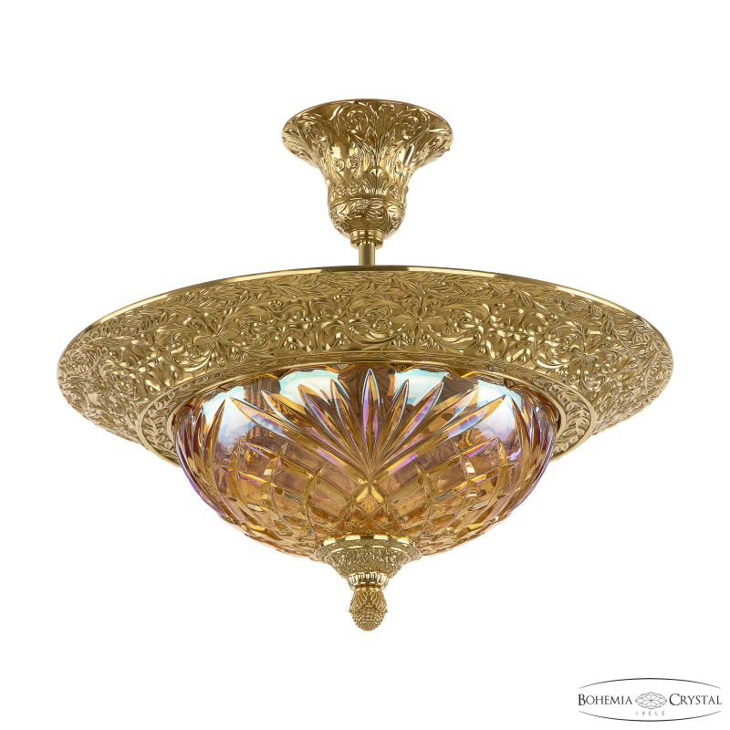 Потолочный светильник Bohemia Ivele Crystal 7091P/34/OL G PAL 777