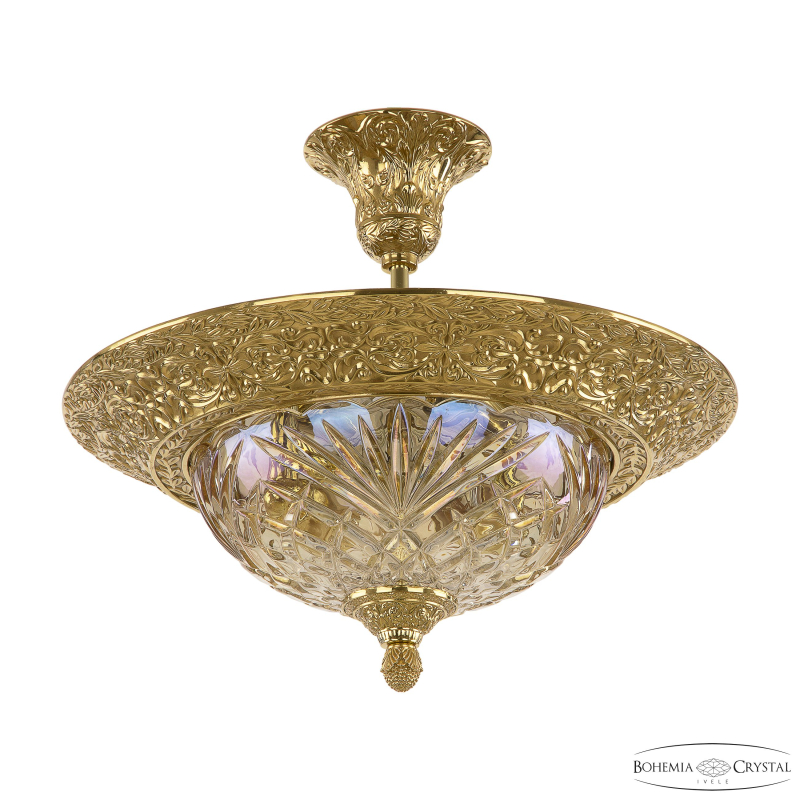 Потолочный светильник Bohemia Ivele Crystal 7091P/34/OL G PAL 801
