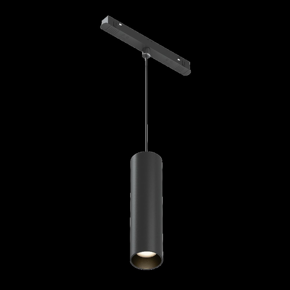 Трековый подвесной светодиодный светильник Maytoni Technica Focus Led TR041-4-12W3K-M-DS-B