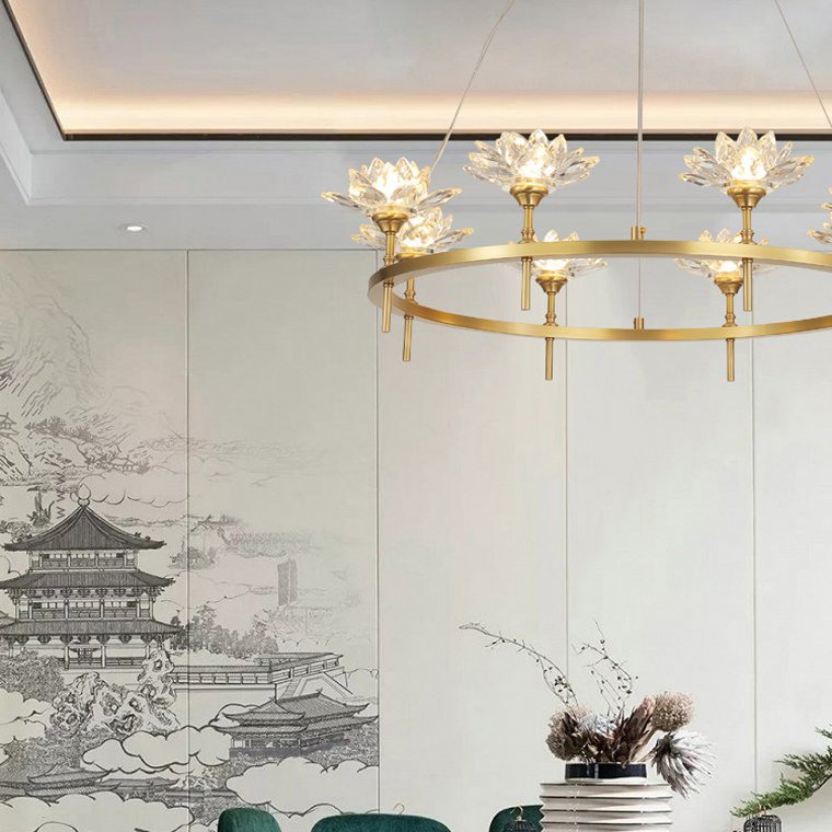 Подвесная люстра ImperiumLoft Lotos 203933-26