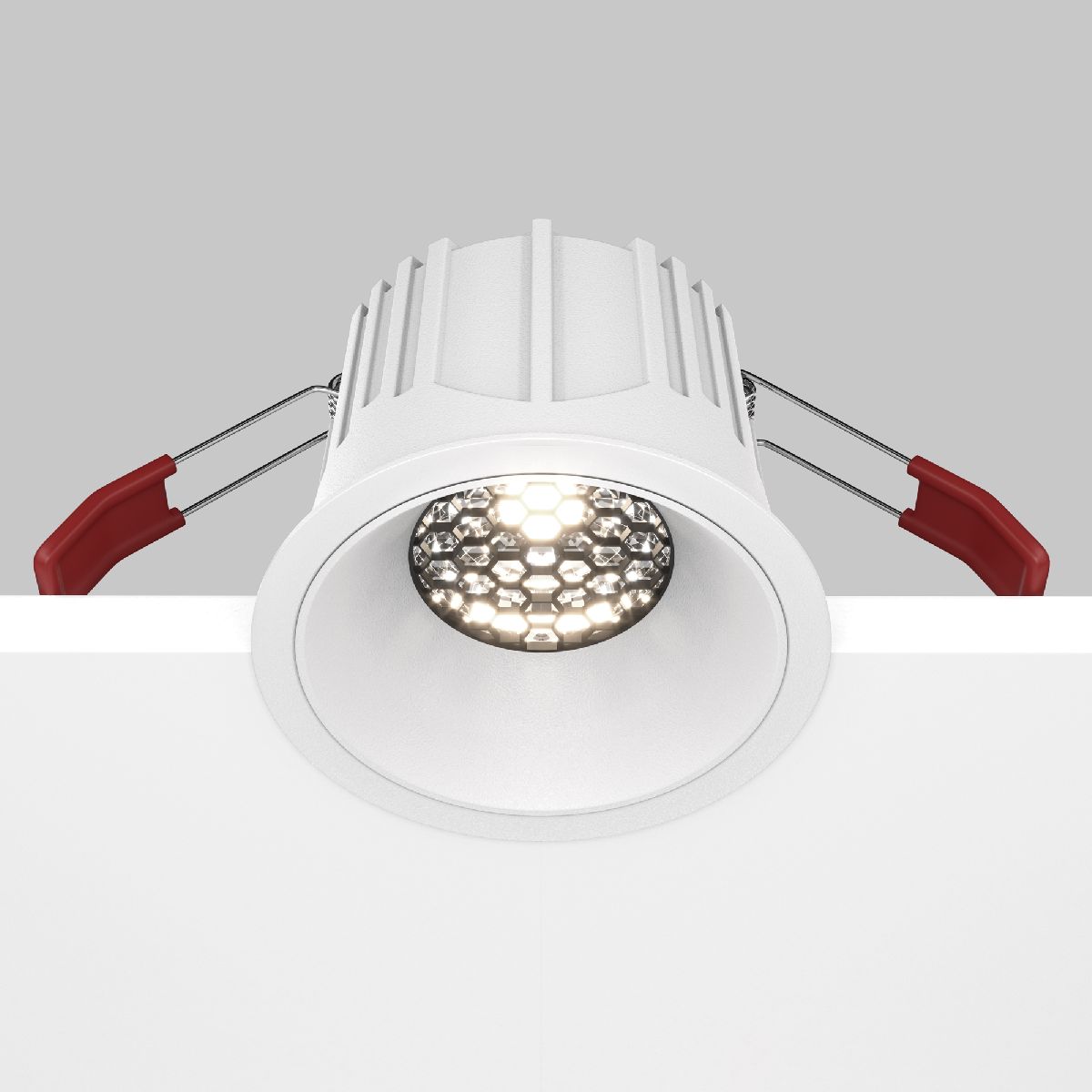 Встраиваемый светильник Maytoni Technical Alfa LED DL043-01-15W4K-RD-W
