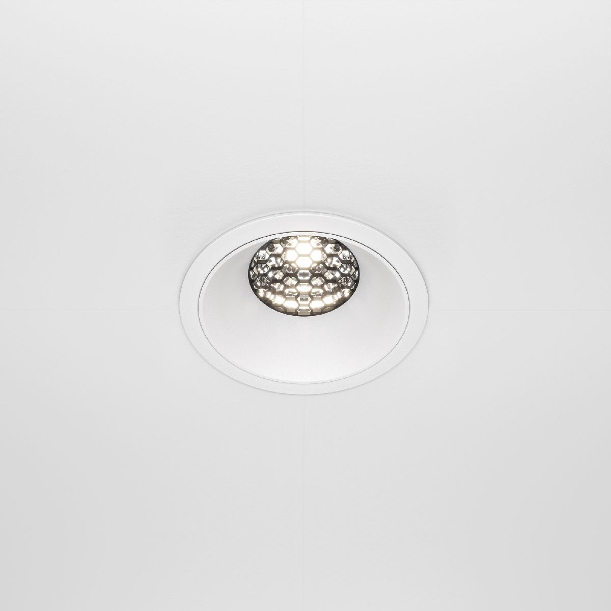 Встраиваемый светильник Maytoni Technical Alfa LED DL043-01-15W4K-RD-W