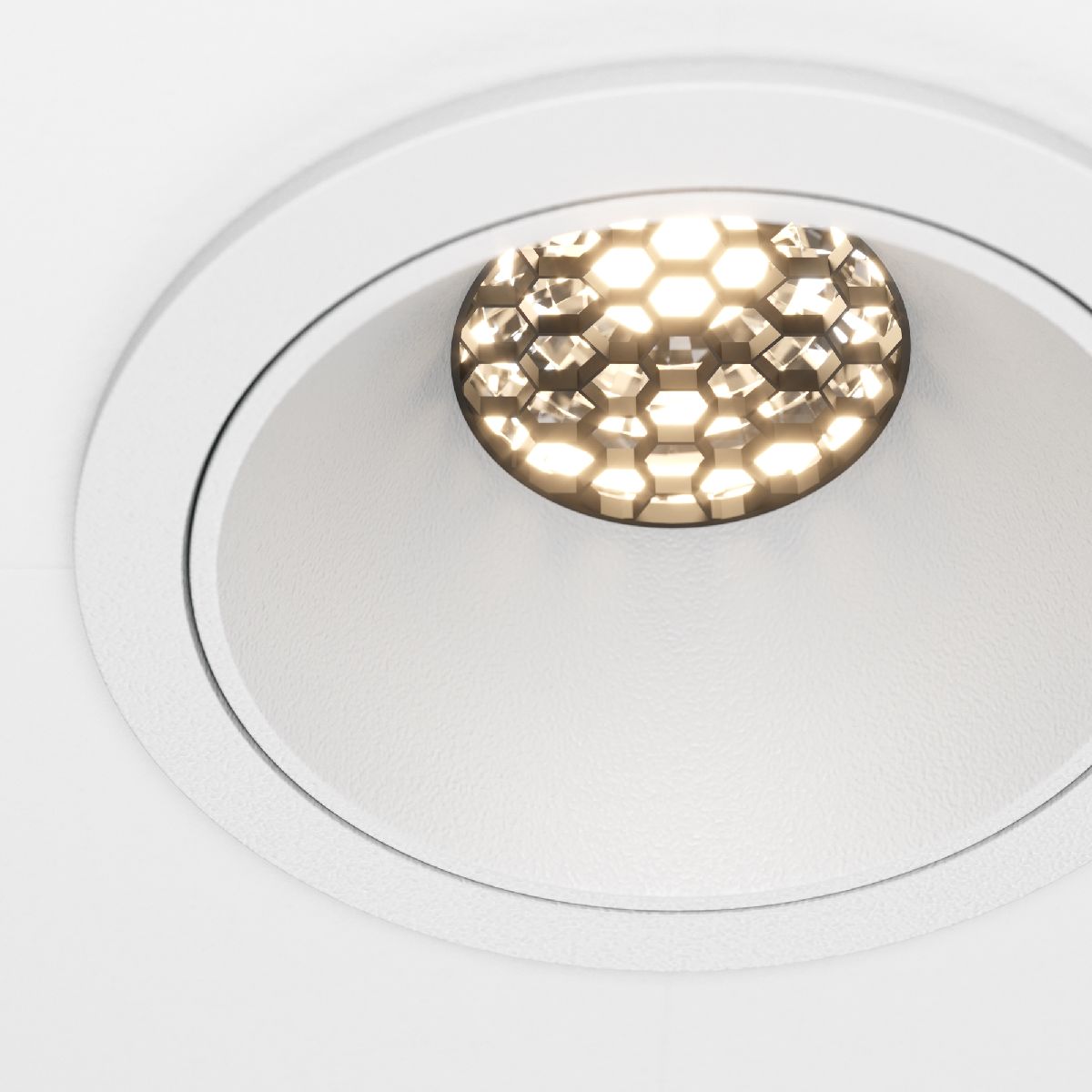 Встраиваемый светильник Maytoni Technical Alfa LED DL043-01-10W3K-RD-W